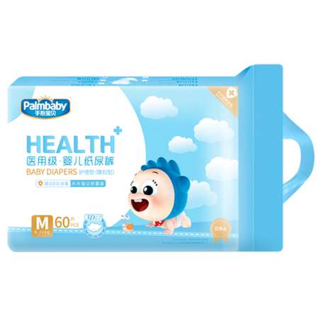 Подгузники Palmbaby HEALTH+ M 60