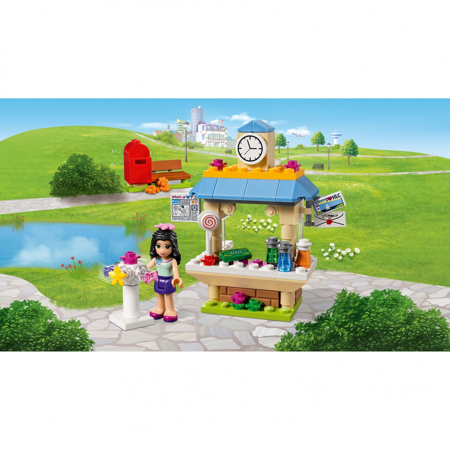 Конструктор LEGO Friends Туристический киоск Эммы (41098) - фото 4