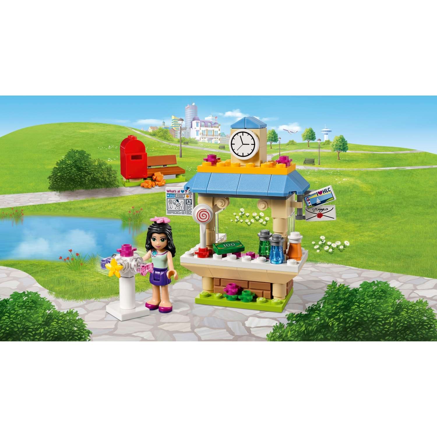 Конструктор LEGO Friends Туристический киоск Эммы (41098) - фото 4