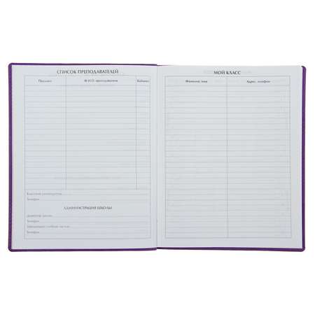 Дневник Calligrata премиум-класса универсальный для 1-11 классов