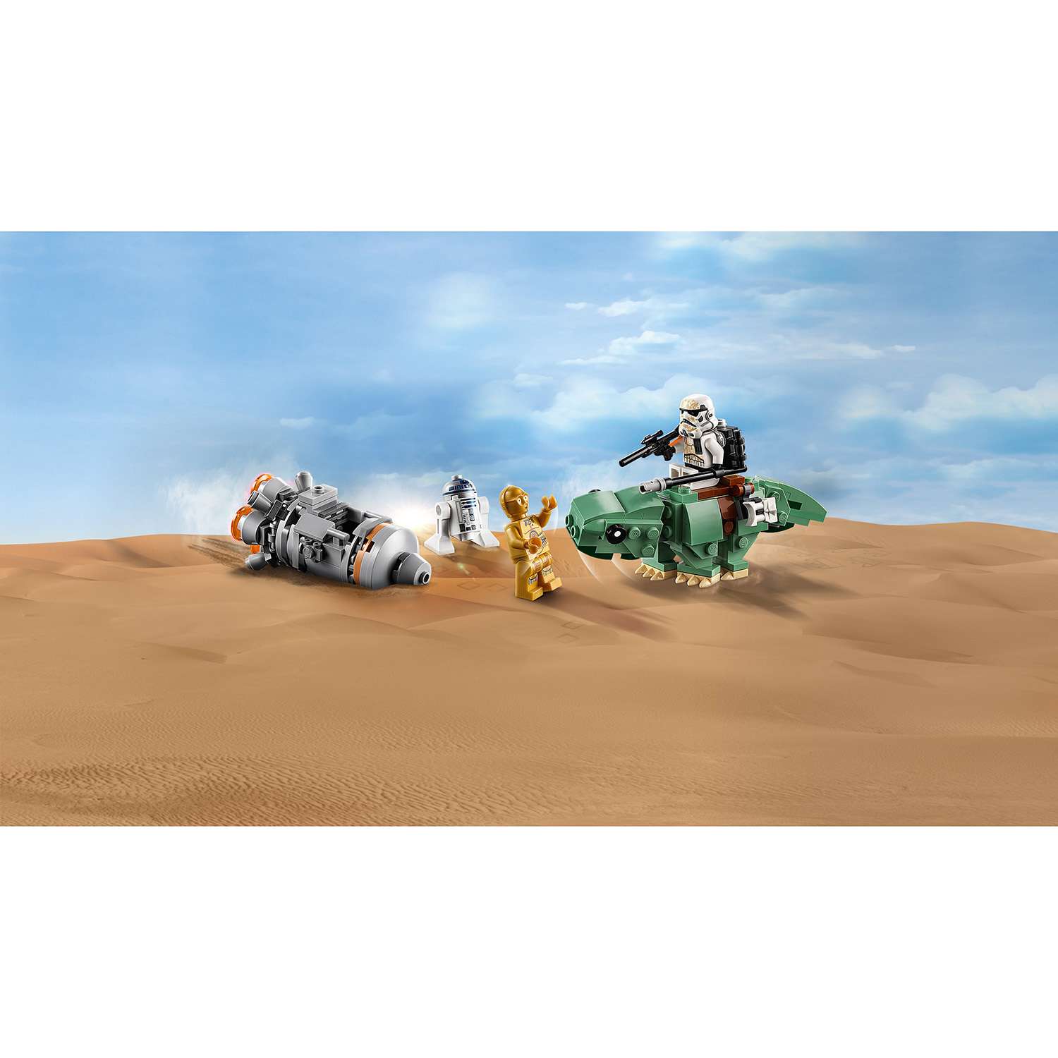 Конструктор LEGO Star Wars Спасательная капсула Микрофайтеры дьюбэк 75228 - фото 9