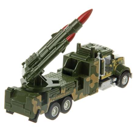 Машина Drift 1:24 с ракетами спецтехника Вооруженных Сил инерционная