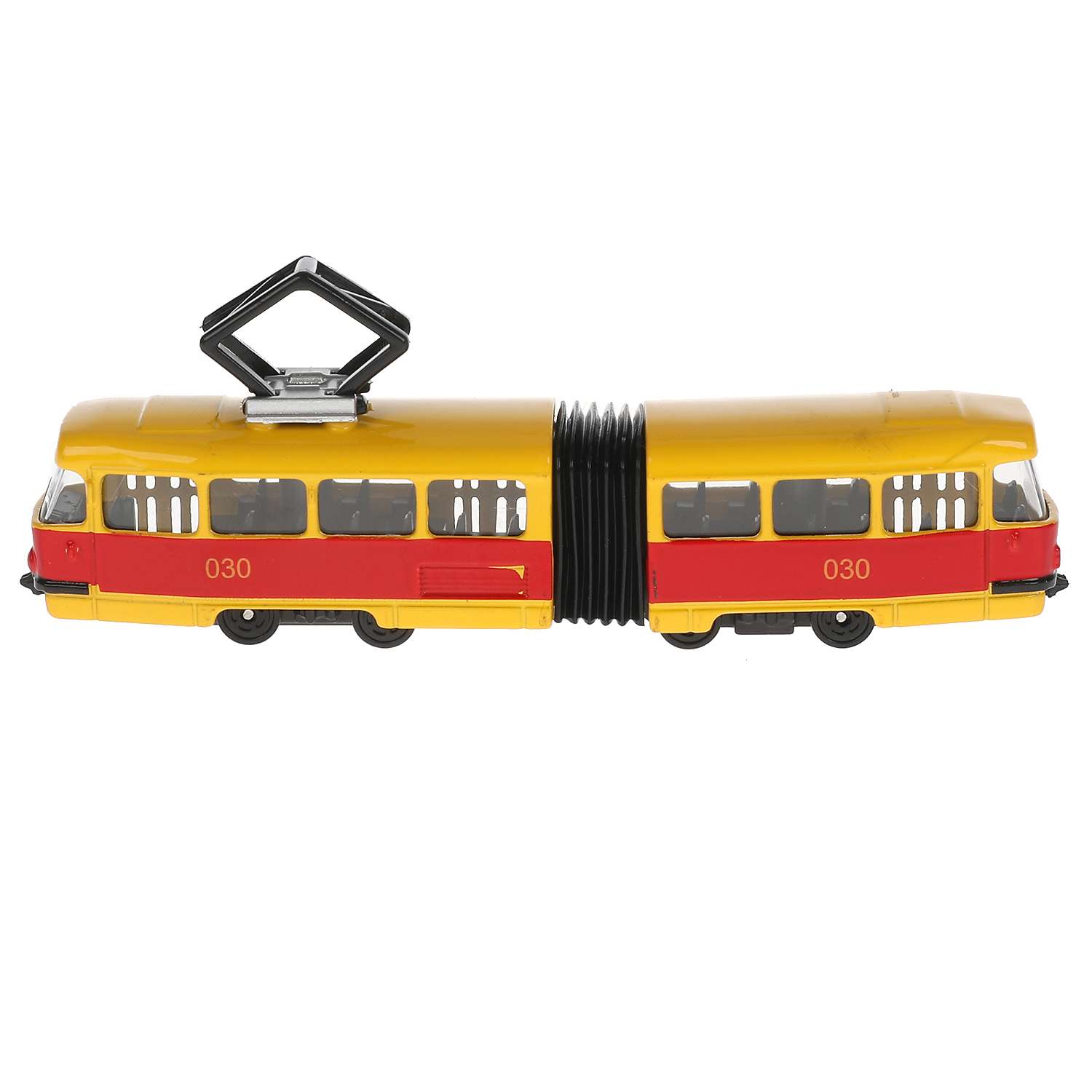 Машина Технопарк Трамвай с резинкой в ассортименте 314725 314725 - фото 5