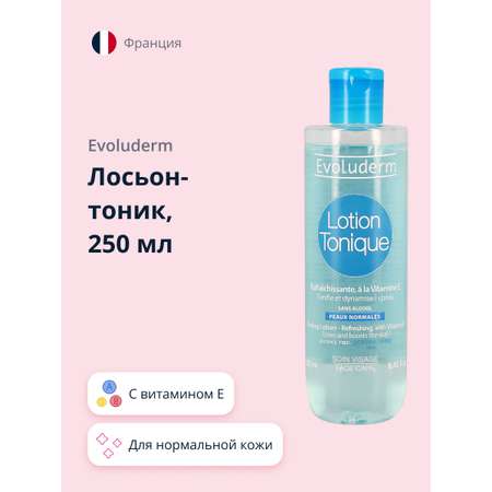 Лосьон-тоник Evoluderm с витамином Е для нормальной кожи 250 мл