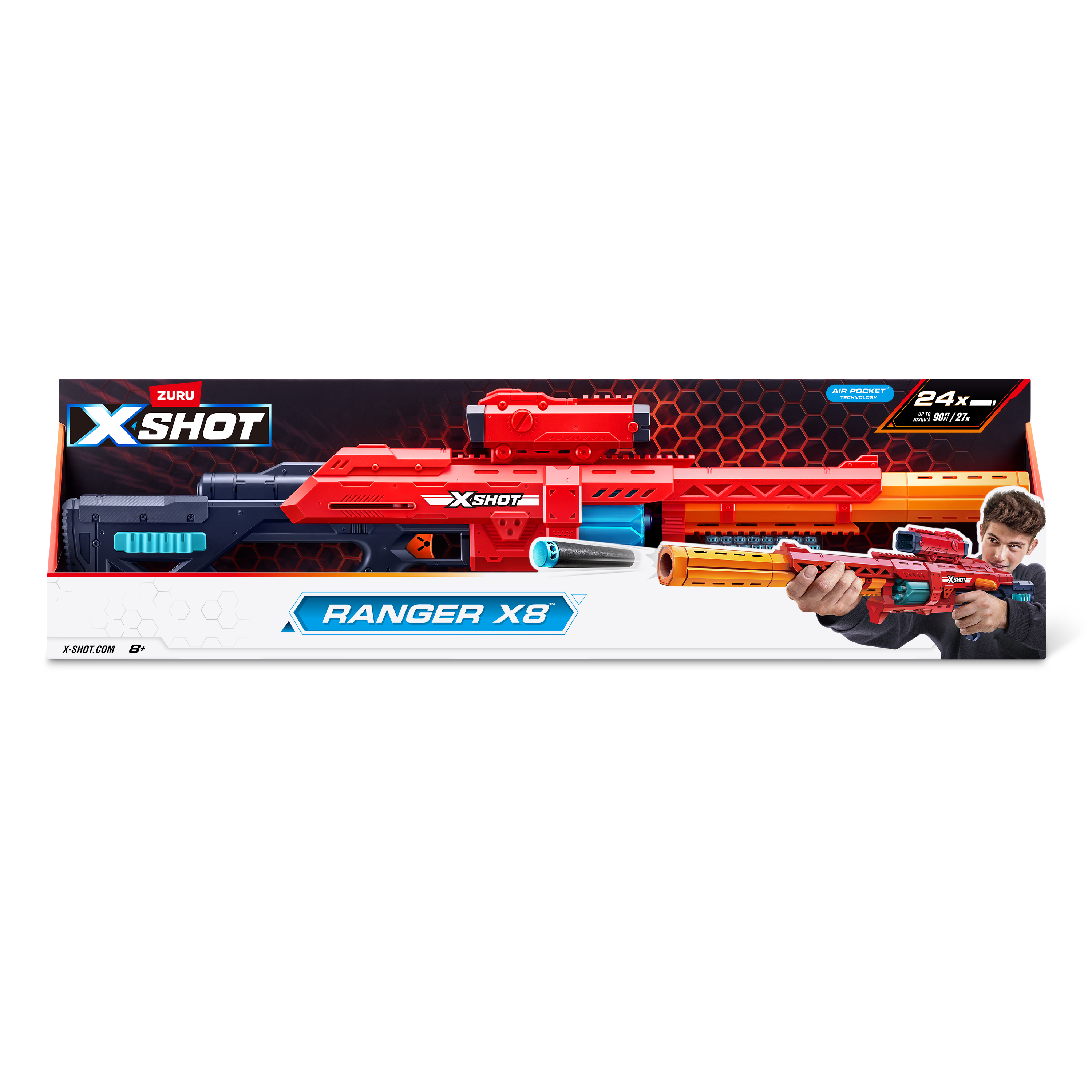 Набор игровой XSHOT Excel Range X8 36674 - фото 10