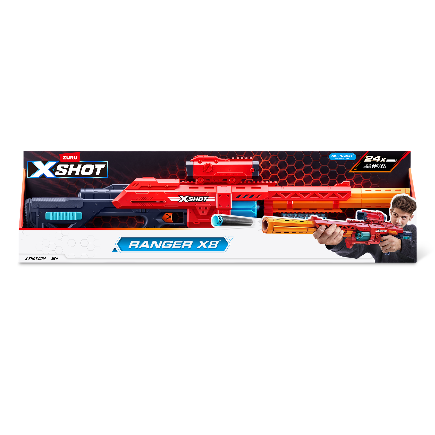 Набор игровой XSHOT Excel Range X8 36674 - фото 10