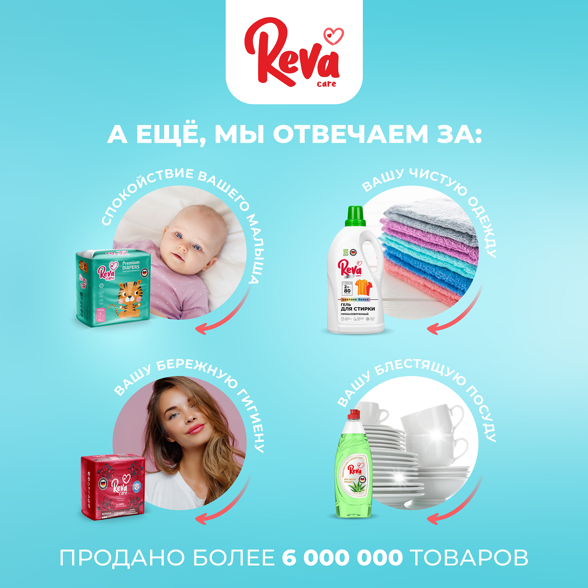 Средство для мытья посуды Reva Care антибактериальное Dishwash с ароматом Яблоко 5 л - фото 10