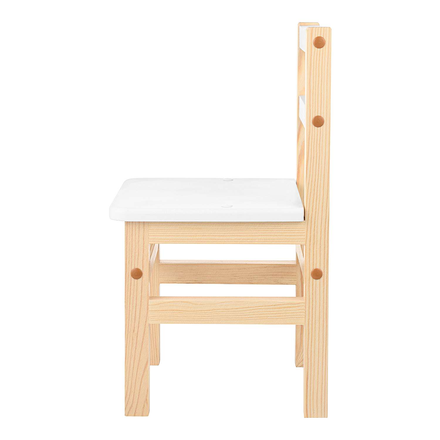 Комплект стол + стул KETT-UP ODUVANCHIK 50х60 см натуральный/белый - фото 5