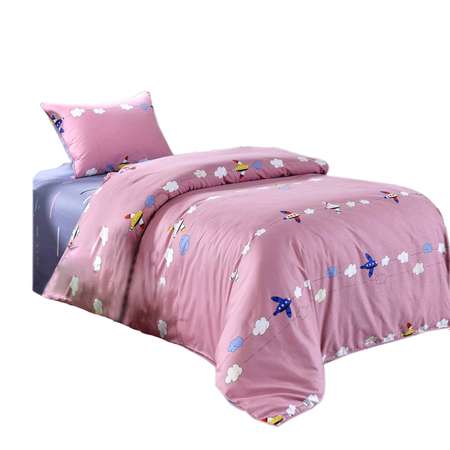 Комплект постельного белья Sofi de Marko 1.5 спальный Самолетики розовые