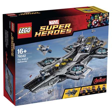 Конструктор LEGO Super Heroes Воздушный перевозчик организации Щ.И.Т. (76042)