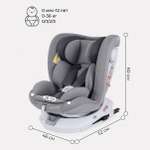 Автокресло Rant LB619 DRIVE isofix Active Line Grey группа 0-1-2-3. 0-36 кг