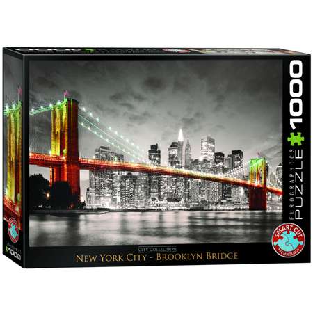 Пазлы Eurographics Нью-Йорк Бруклинский мост 1000 элементов 6000-0662