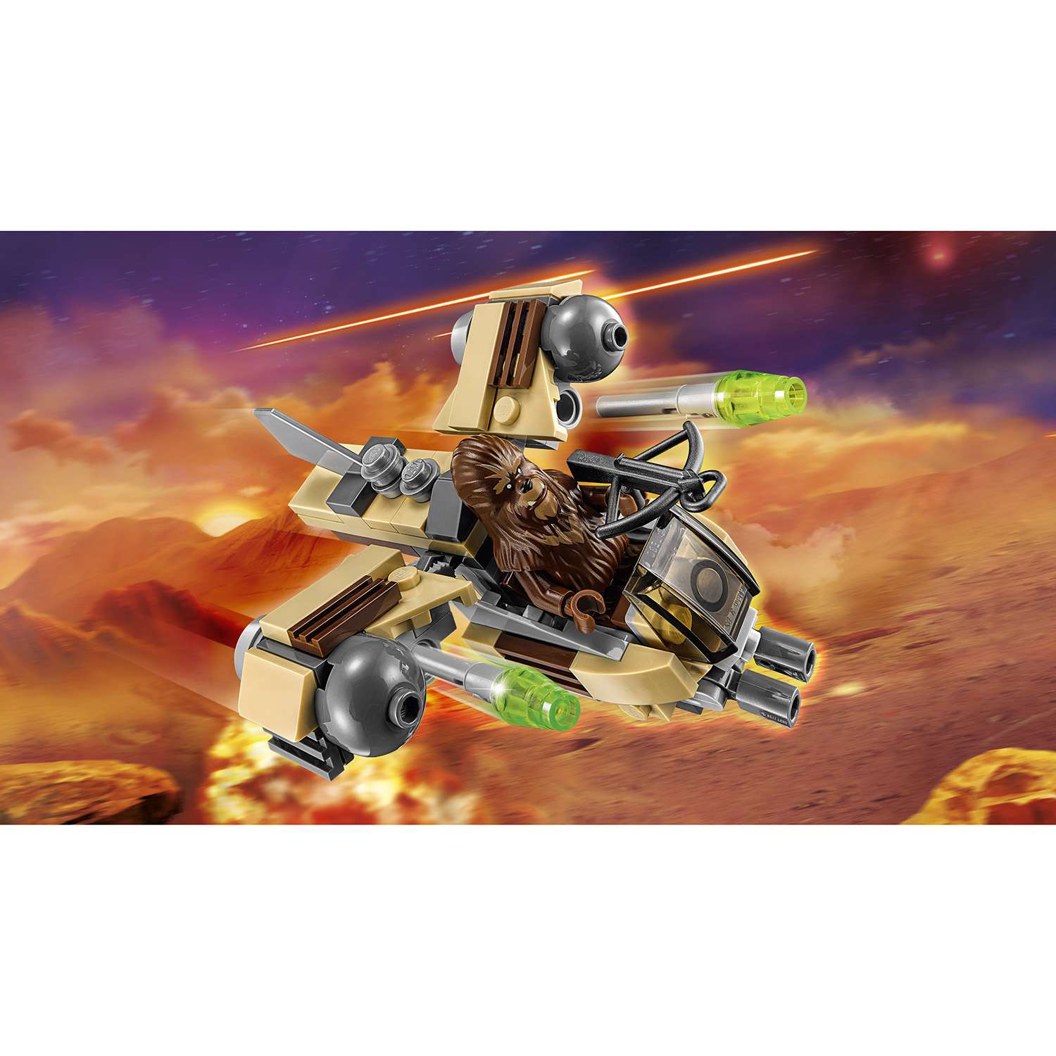 Конструктор LEGO Star Wars TM Боевой корабль Вуки™ (75129) - фото 4
