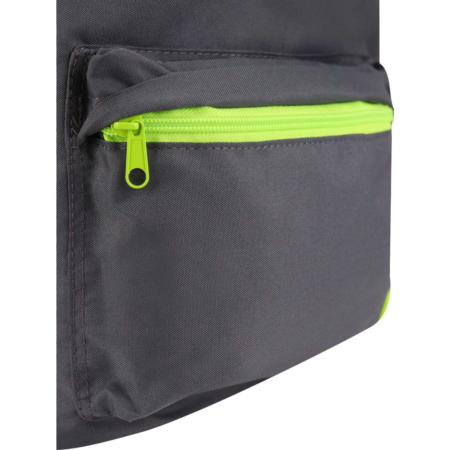 Рюкзак на шнурке Проф-Пресс Grey style серый размер 26x40x17 см - фото 9
