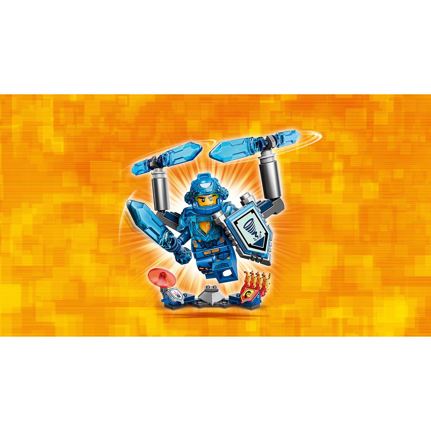 Конструктор LEGO Nexo Knights Клэй – Абсолютная сила (70330) - фото 4