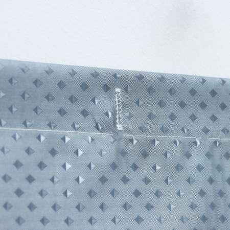 Штора для ванны Доляна «Орион» 180×180 см полиэстер цвет серый