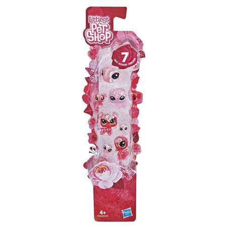 Набор игровой Littlest Pet Shop 7 цветочных петов Роза E5162EU4