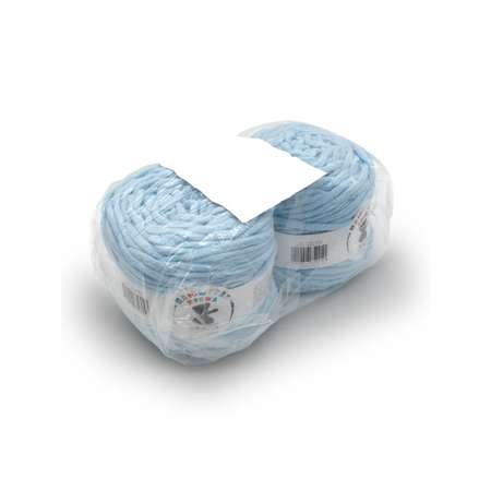 Пряжа для вязания Astra Premium плюшевая пушистый ворс полиэстер 100 гр 80 м 516 св.голубой 2 мотка