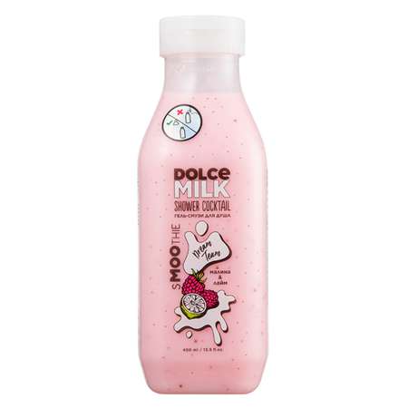 Гель-смузи для душа Dolce milk Дрим Тим малина и лайм 400мл CLOR20334