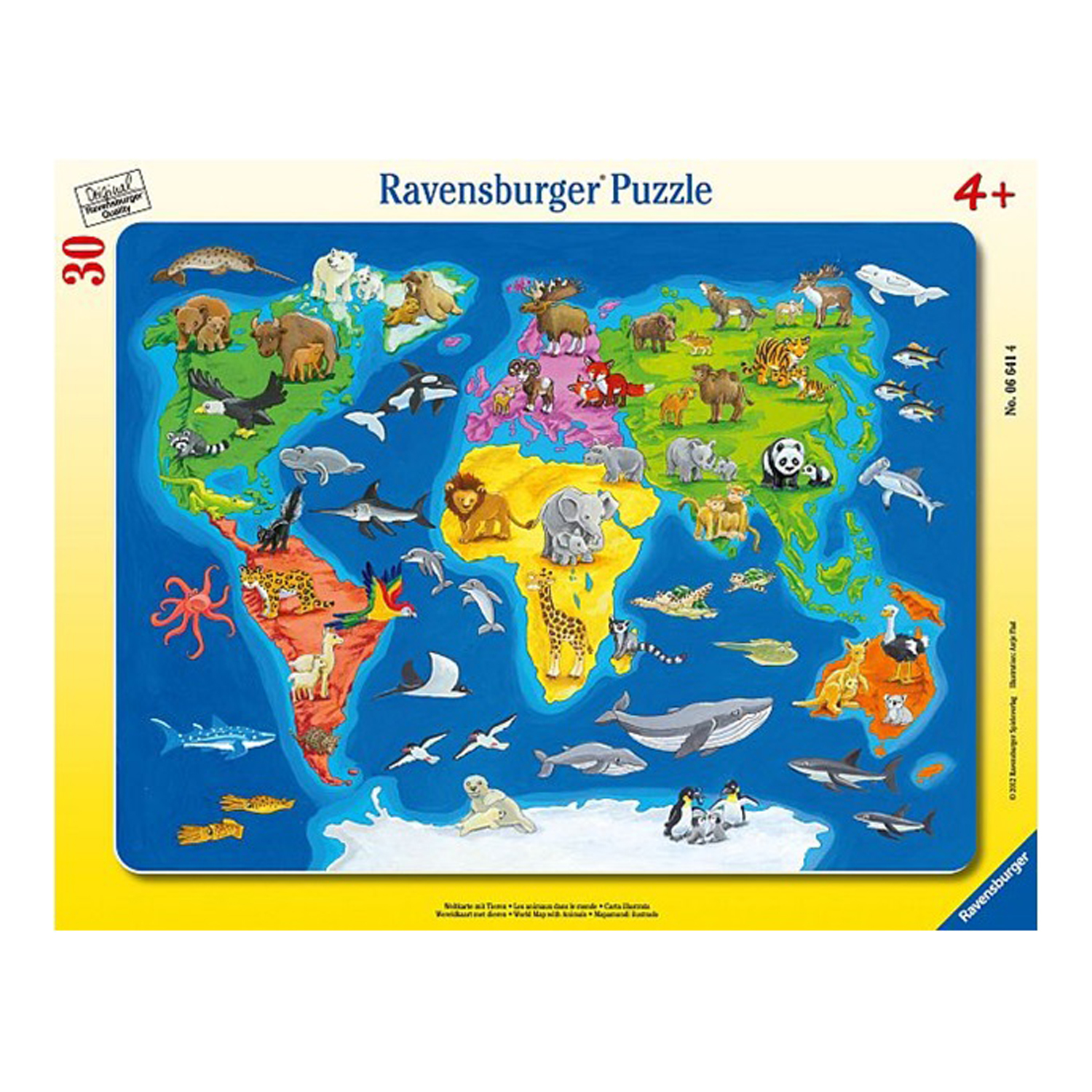 Пазл Ravensburger Деревенские животные 30-48 дет в ассортименте - фото 2