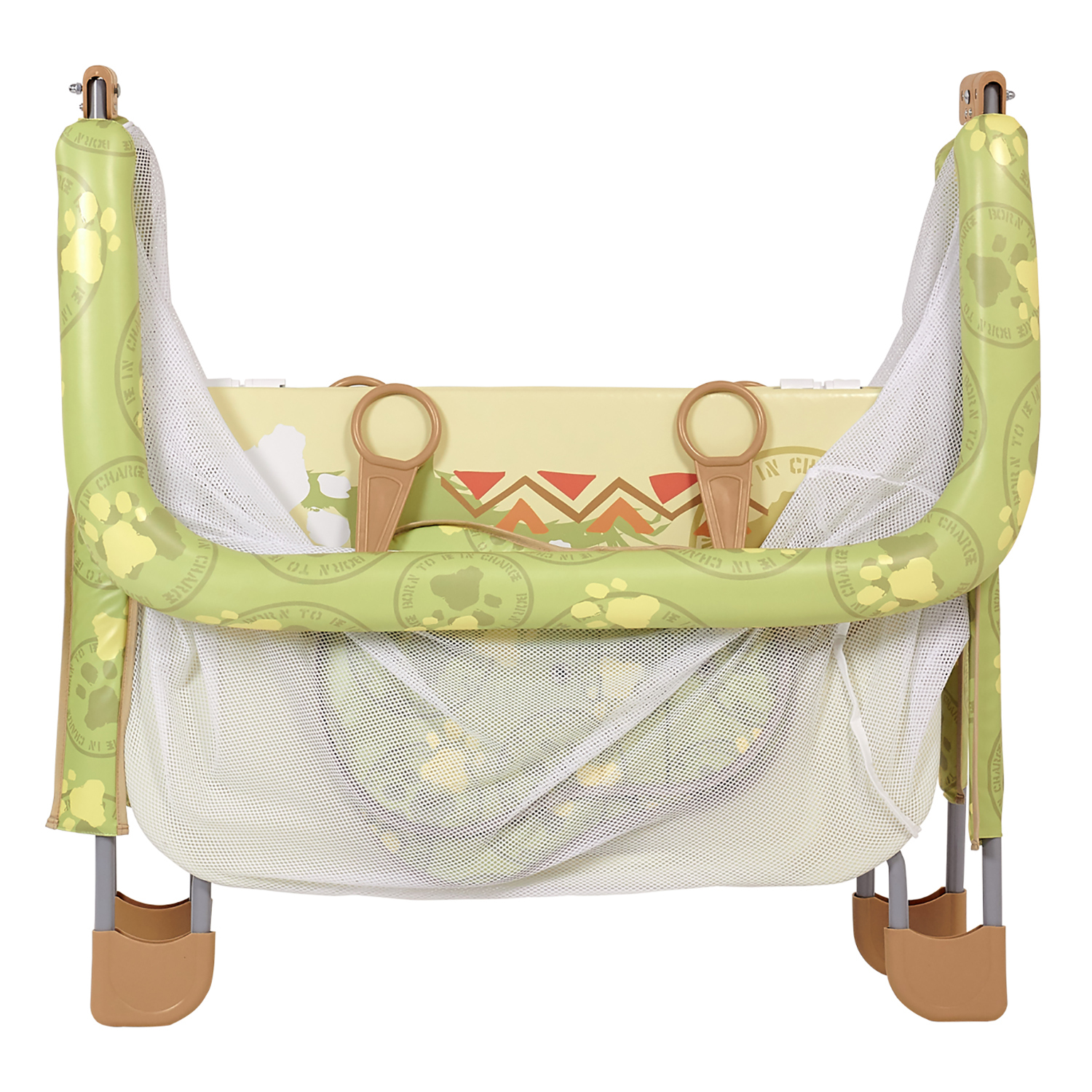 Манеж Polini kids Disney baby Comfort Король Лев Зеленый 0002110-4 - фото 8