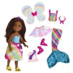 Кукла Barbie Челси фея русалка FJD01