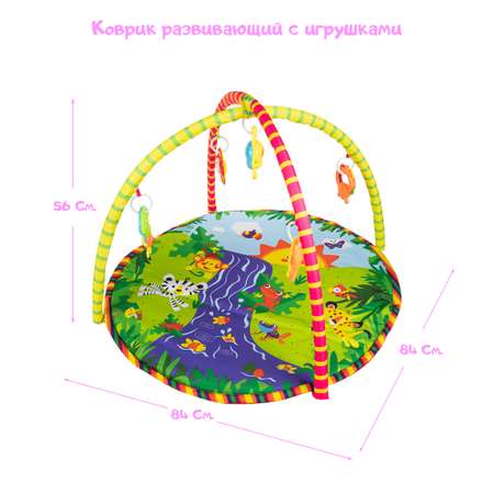 Развивающий коврик RIKI TIKI BK2019030058