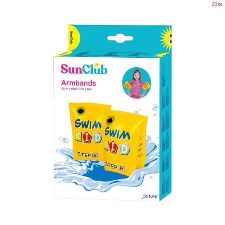 Нарукавники для плавания SunClub детские 25*15см