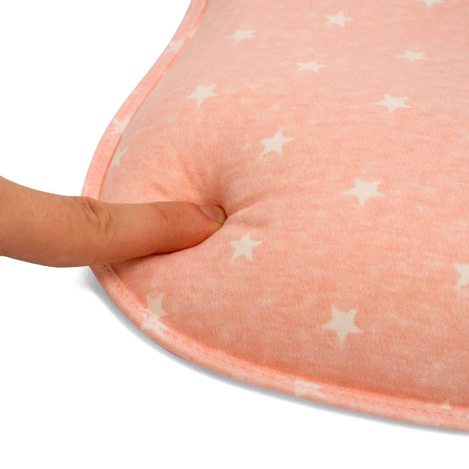 Подушка для новорожденного Nuovita Neonutti Trio Dipinto Звезды розовая - фото 13