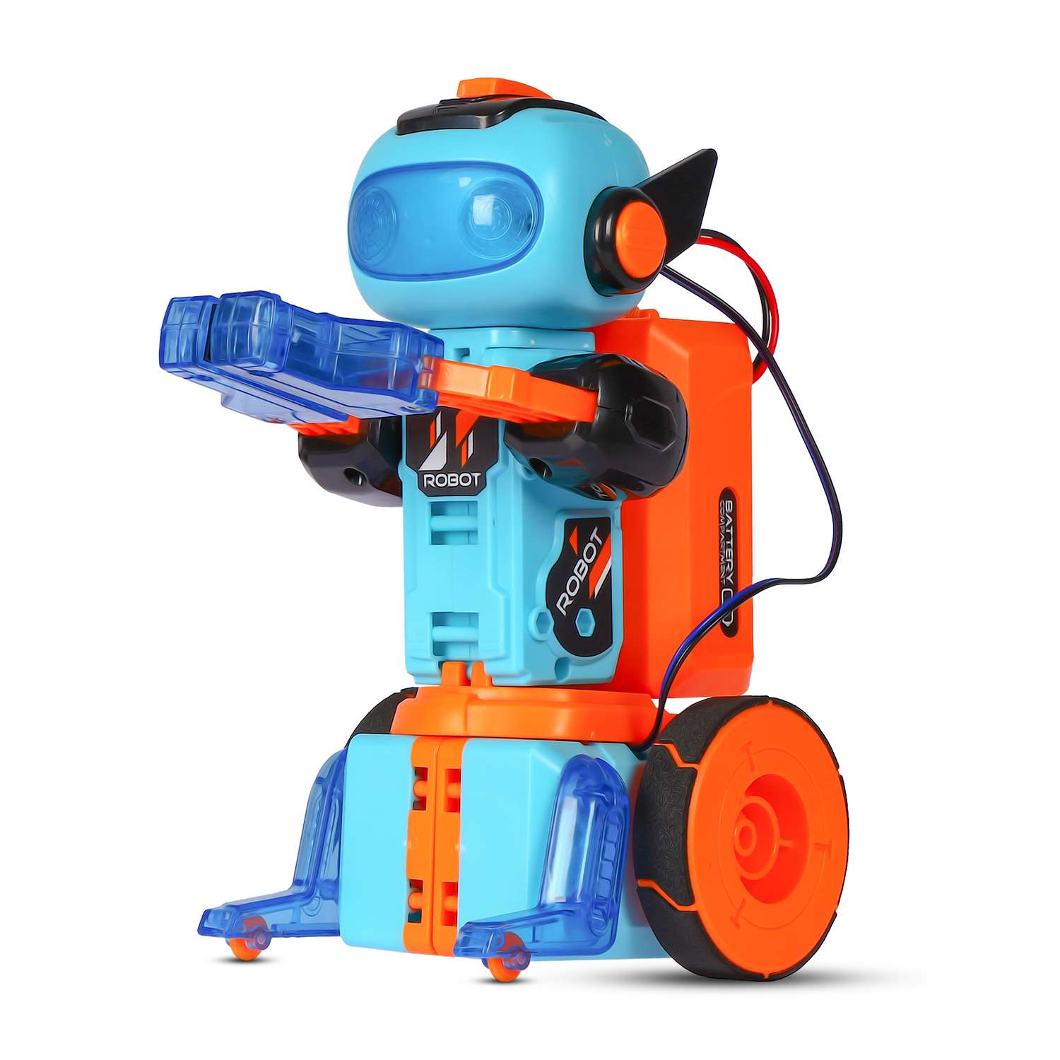 Робот-конструктор Smart Baby с пультом управления 3 в 1 220 деталей - фото 19