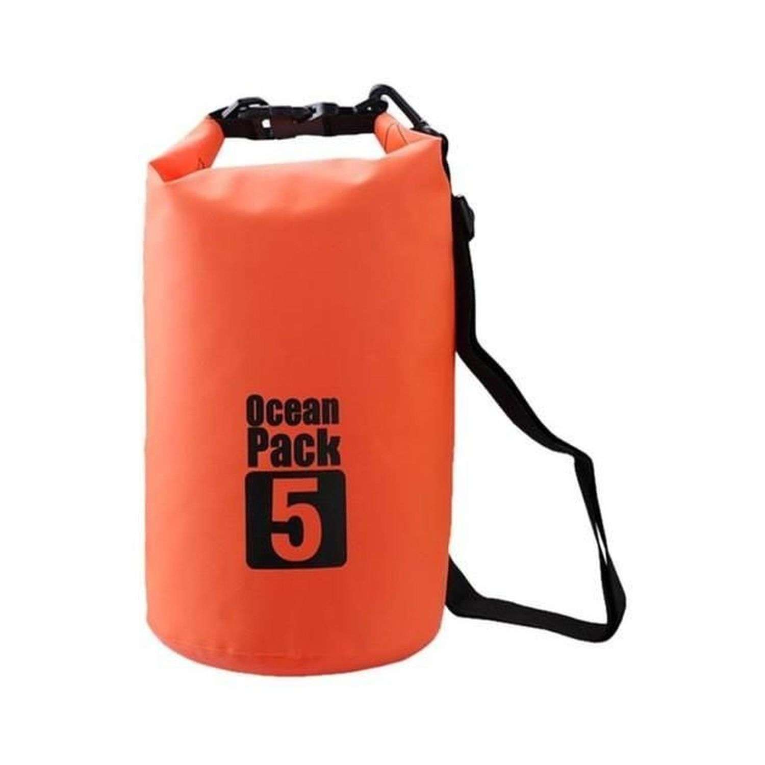 Водонепроницаемая сумка-мешок Ripoma 5 л оранжевая - фото 1