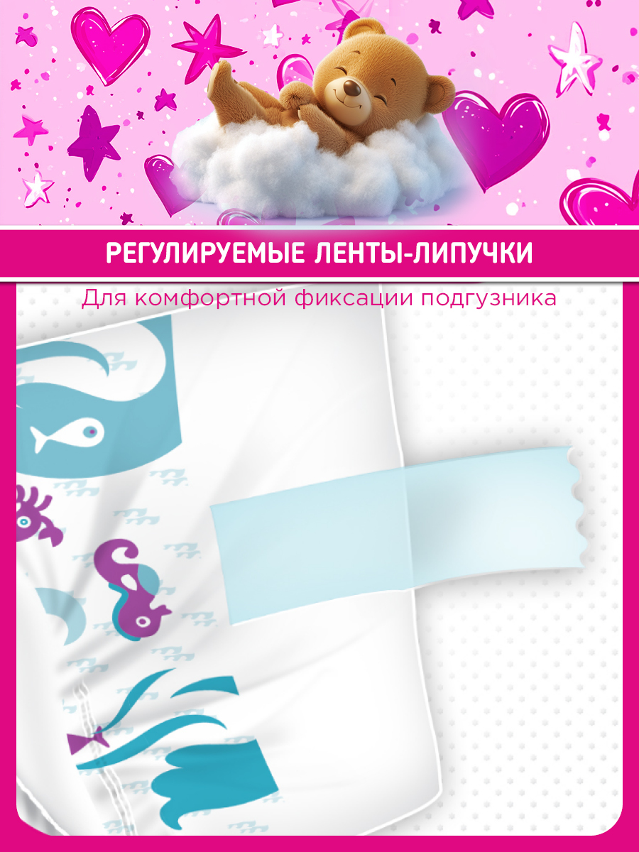 Подгузники Teddy Baby Premium - фото 3