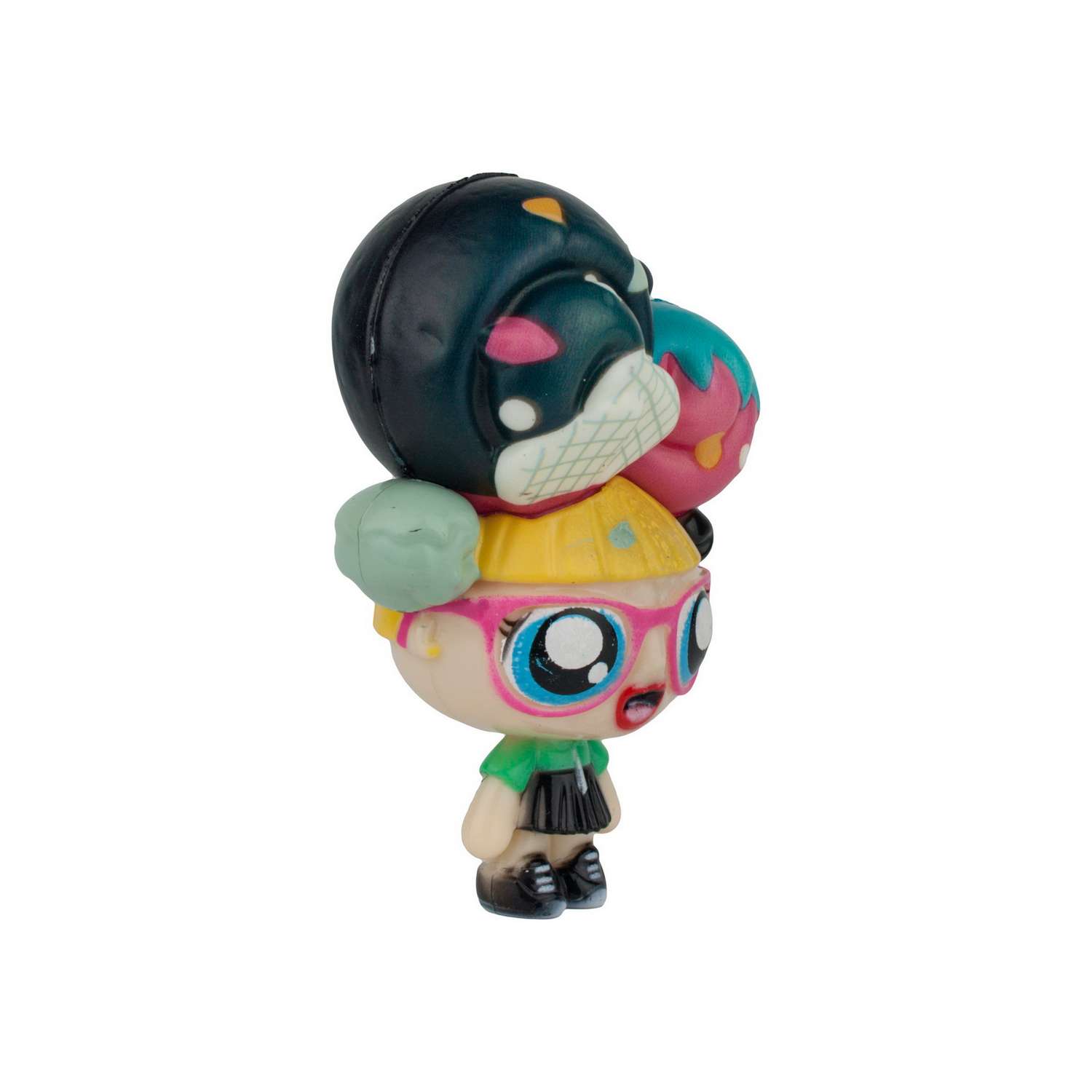 Игрушка сюрприз 1 TOY Мороженки Сквиши стайл Лакричный Тоффи куколка с мягкой прической ароматизированная 12 см Т16226-6 - фото 6
