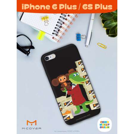 Силиконовый чехол Mcover для смартфона Apple iPhone 6 plus 6S plus Союзмультфильм Ушастая находка