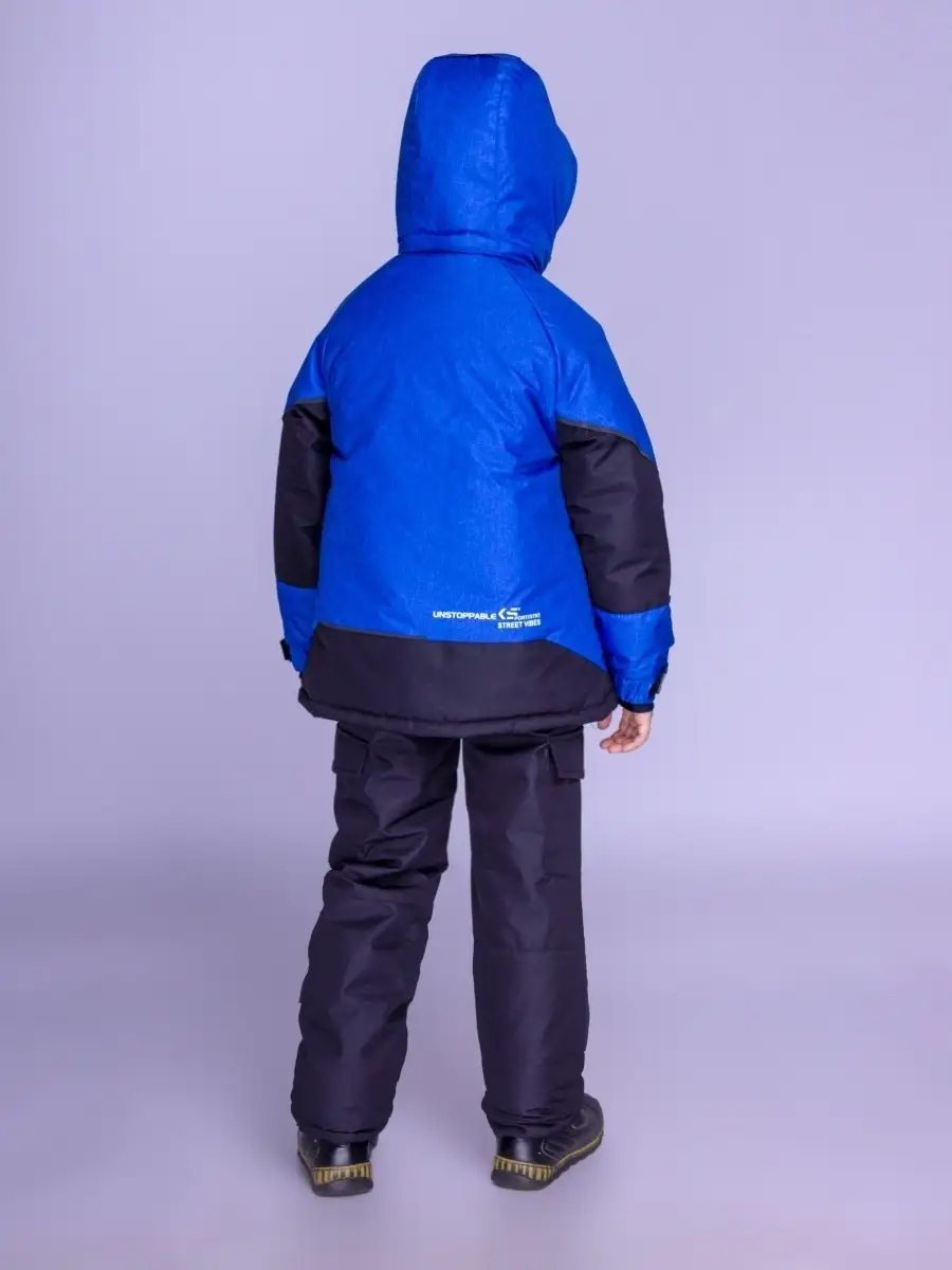 Куртка и брюки KAYSAROW 21Т75/Чикаго/синий черный - фото 2