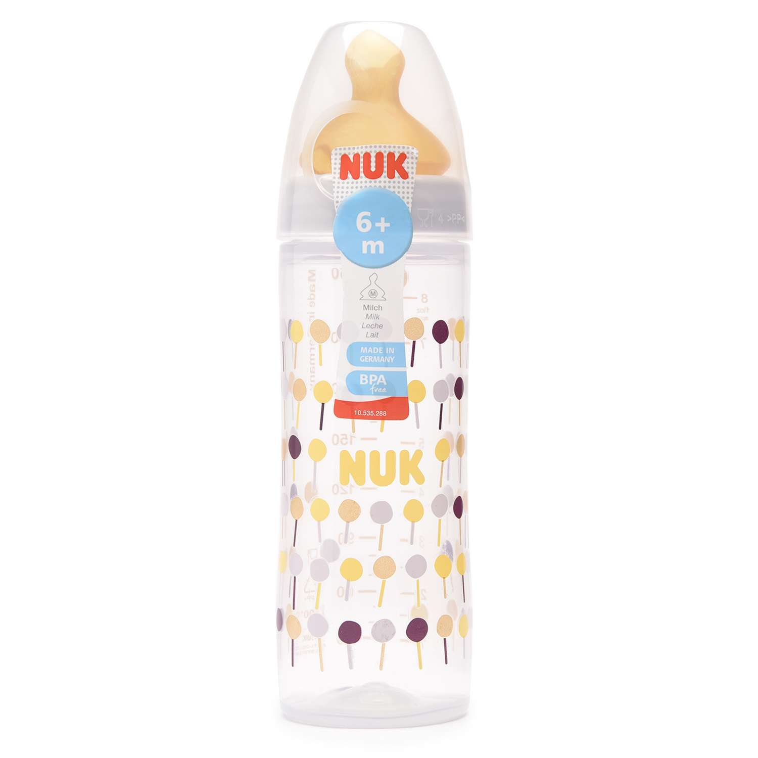Бутылочка Nuk 250 мл в ассортименте - фото 1