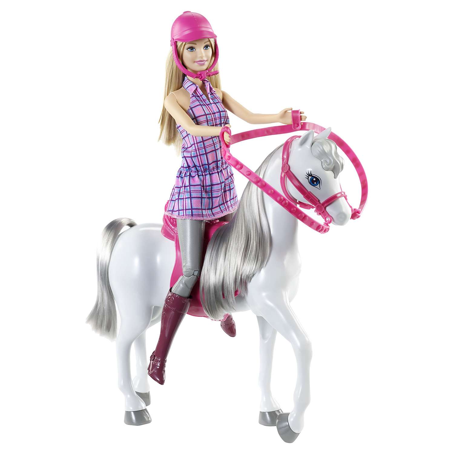 Кукла Barbie Barbie и лошадь DHB68 DHB68 - фото 4