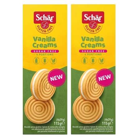 Печенье без сахара Dr.Schar Vanilla creams