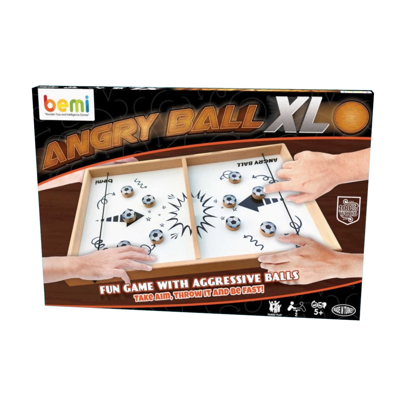 Настольная игра Bemi Angry Ball купить по цене 1199 ₽ в интернет-магазине  Детский мир