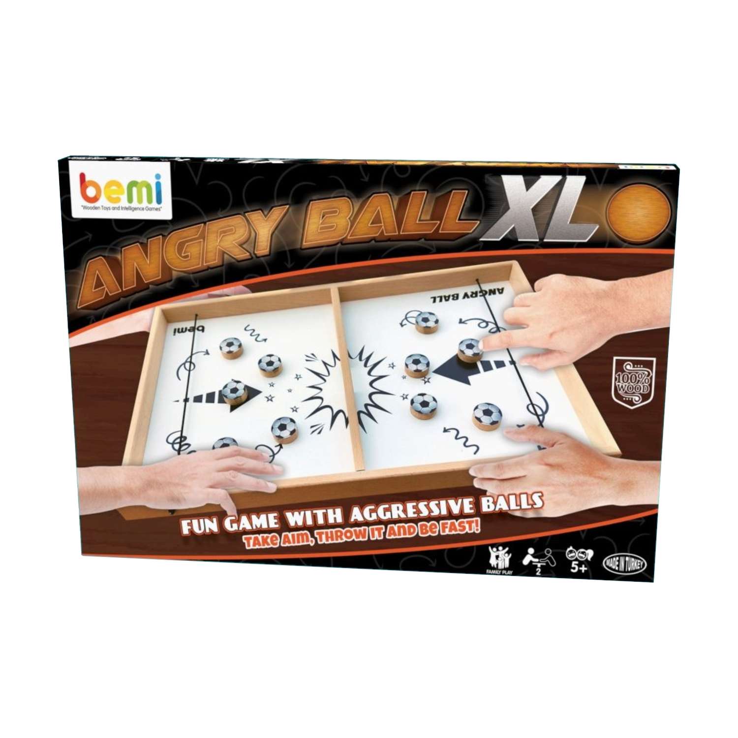 Настольная игра Bemi Angry Ball - фото 1