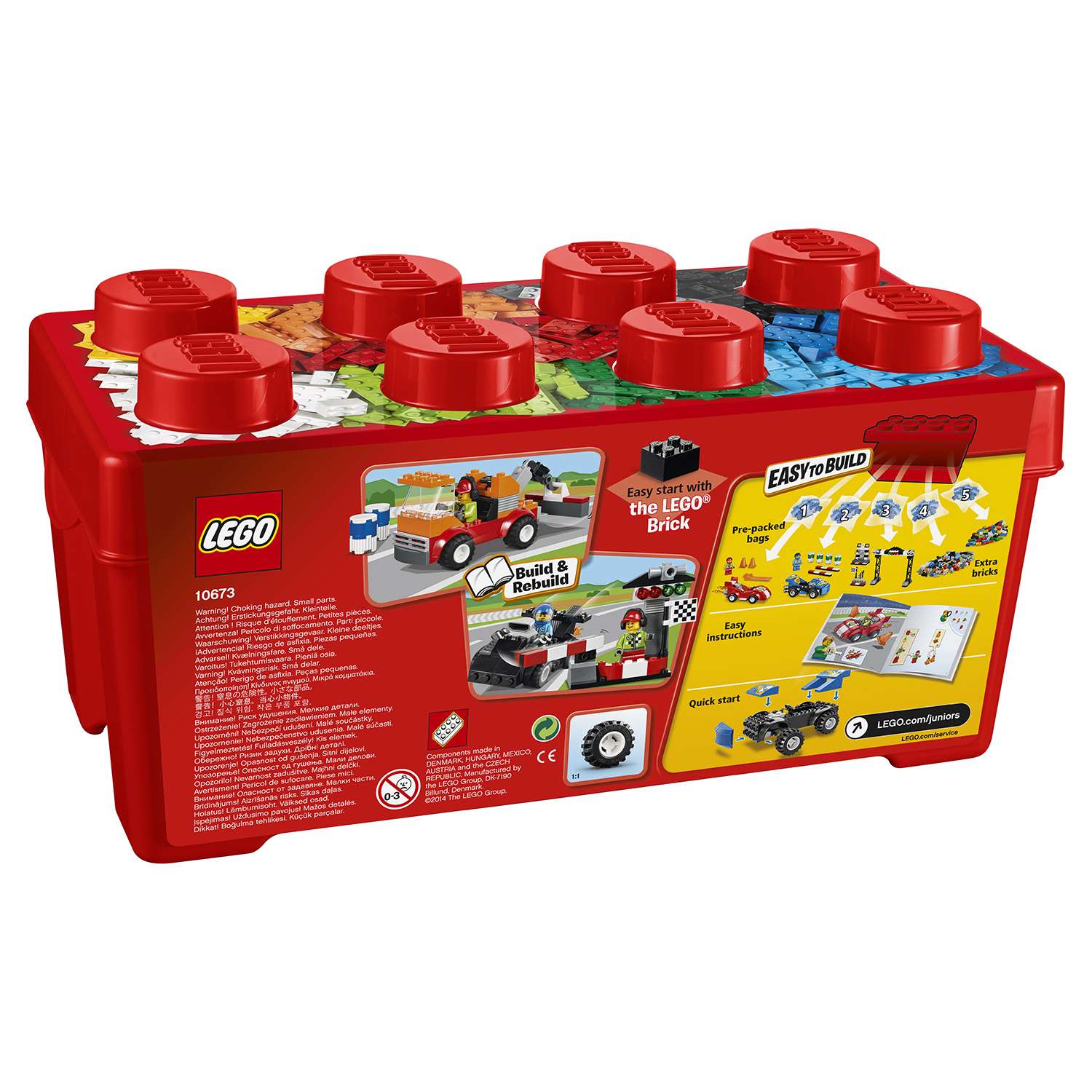Конструктор LEGO Juniors Ралли на гоночных автомобилях (10673) - фото 3