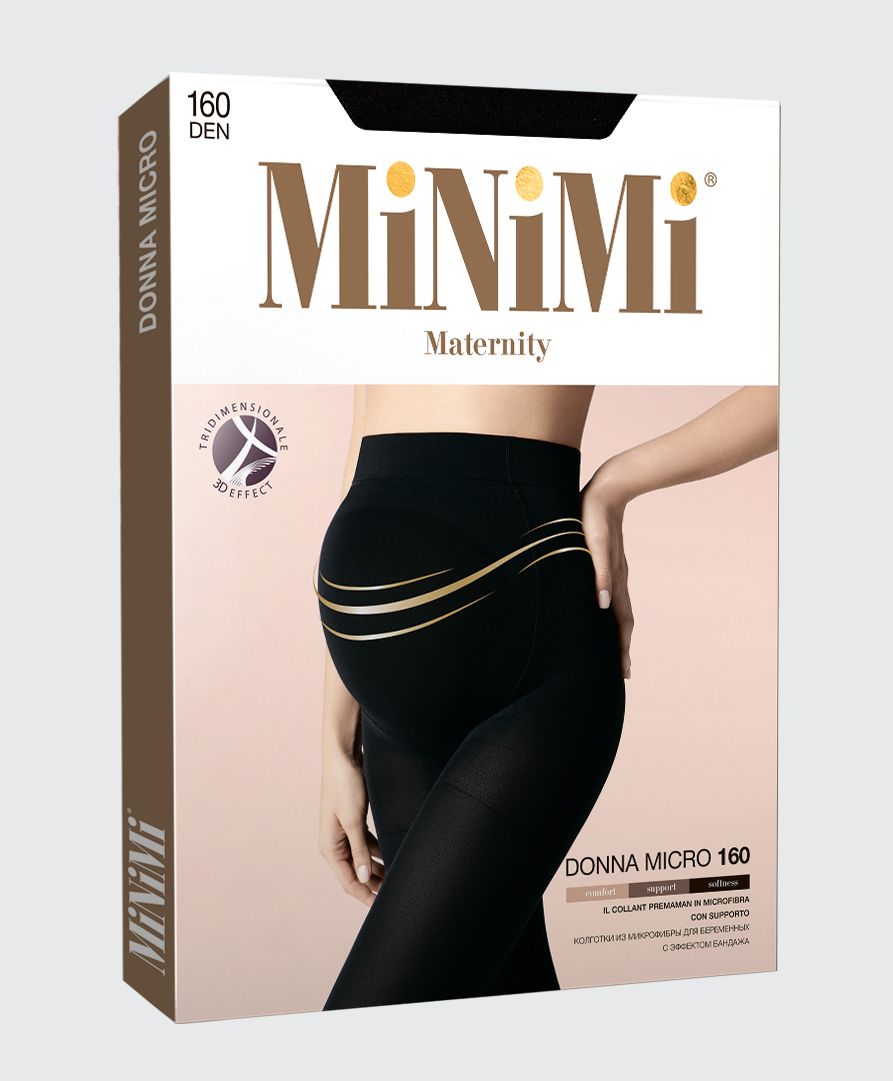 Колготки MiNiMi Mini DONNA MICRO 160 Nero - фото 1