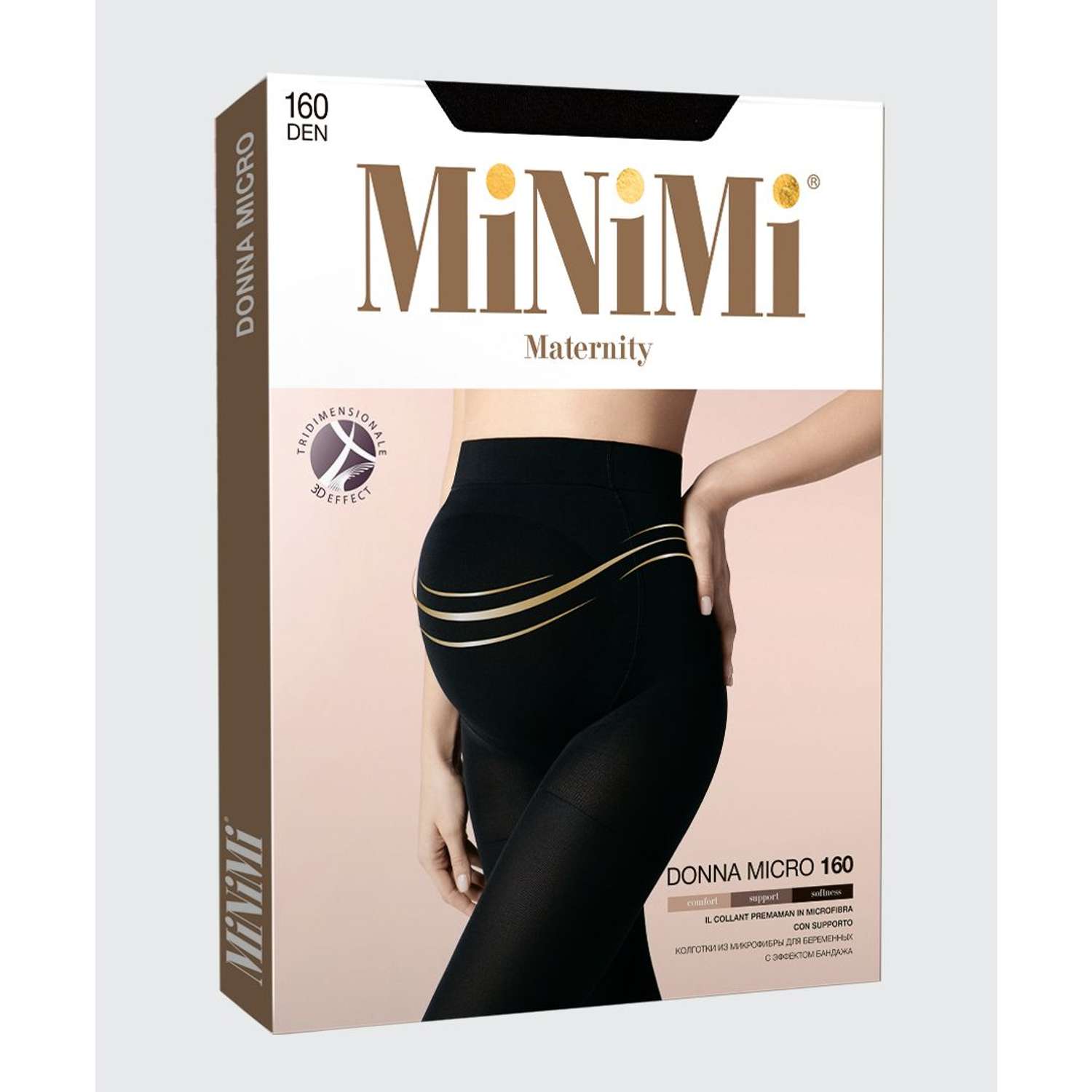 Колготки MiNiMi Mini DONNA MICRO 160 Nero - фото 1