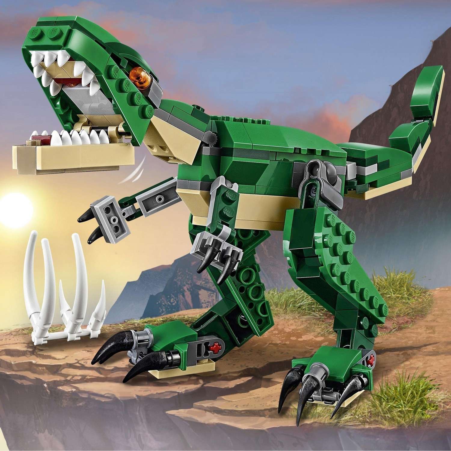 Конструктор LEGO Creator Грозный динозавр (31058) - фото 7