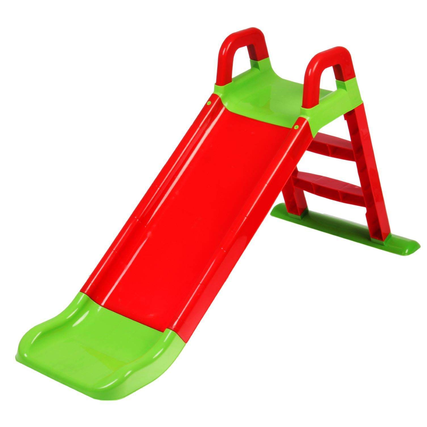 Детская горка Doloni Cпуск 140 см красно-зеленая - фото 1