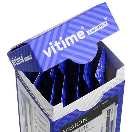 Биологически активная добавка VITime Aquastick Vision Желейный батончик 10стиков