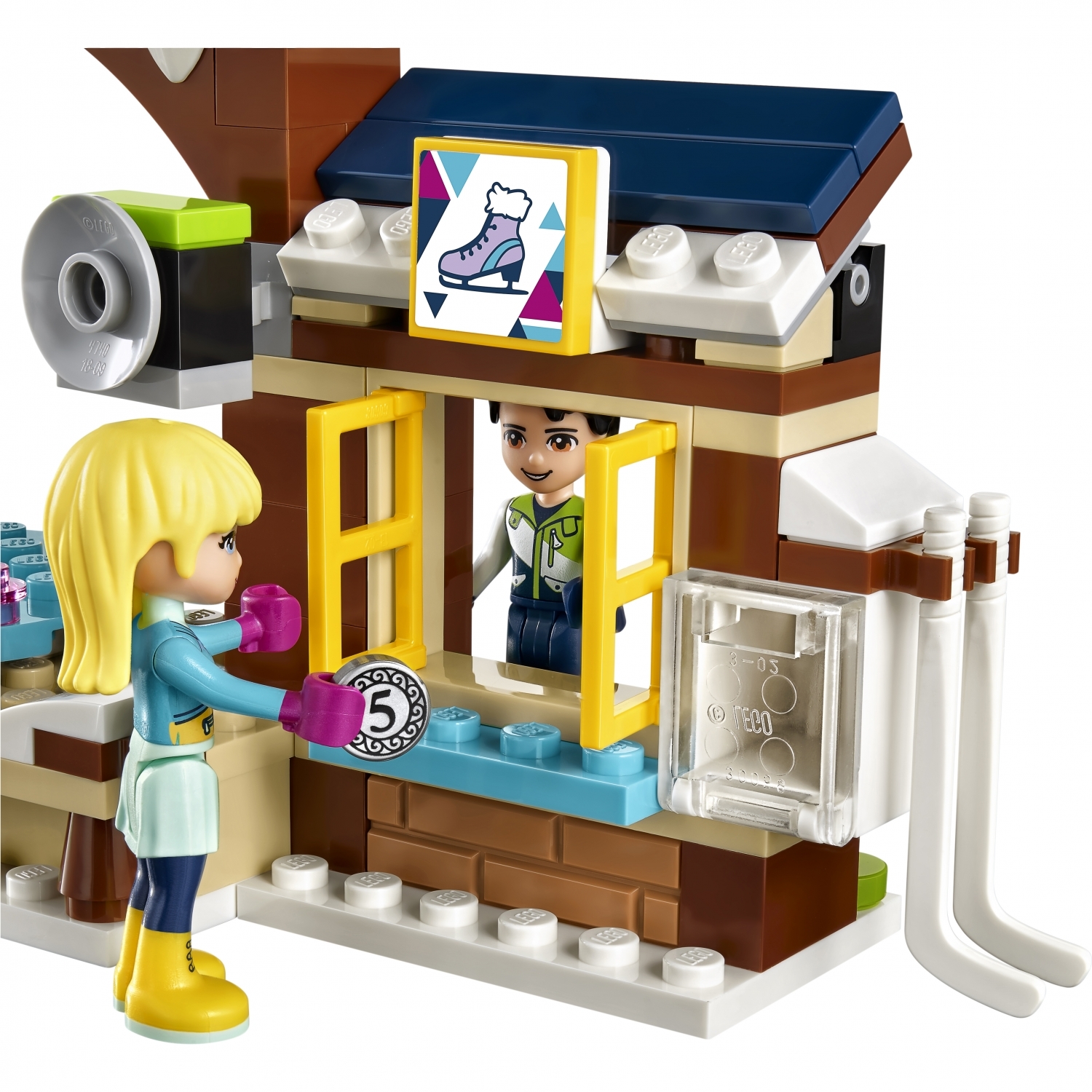 Конструктор LEGO Friends Горнолыжный курорт: каток (41322) - фото 10