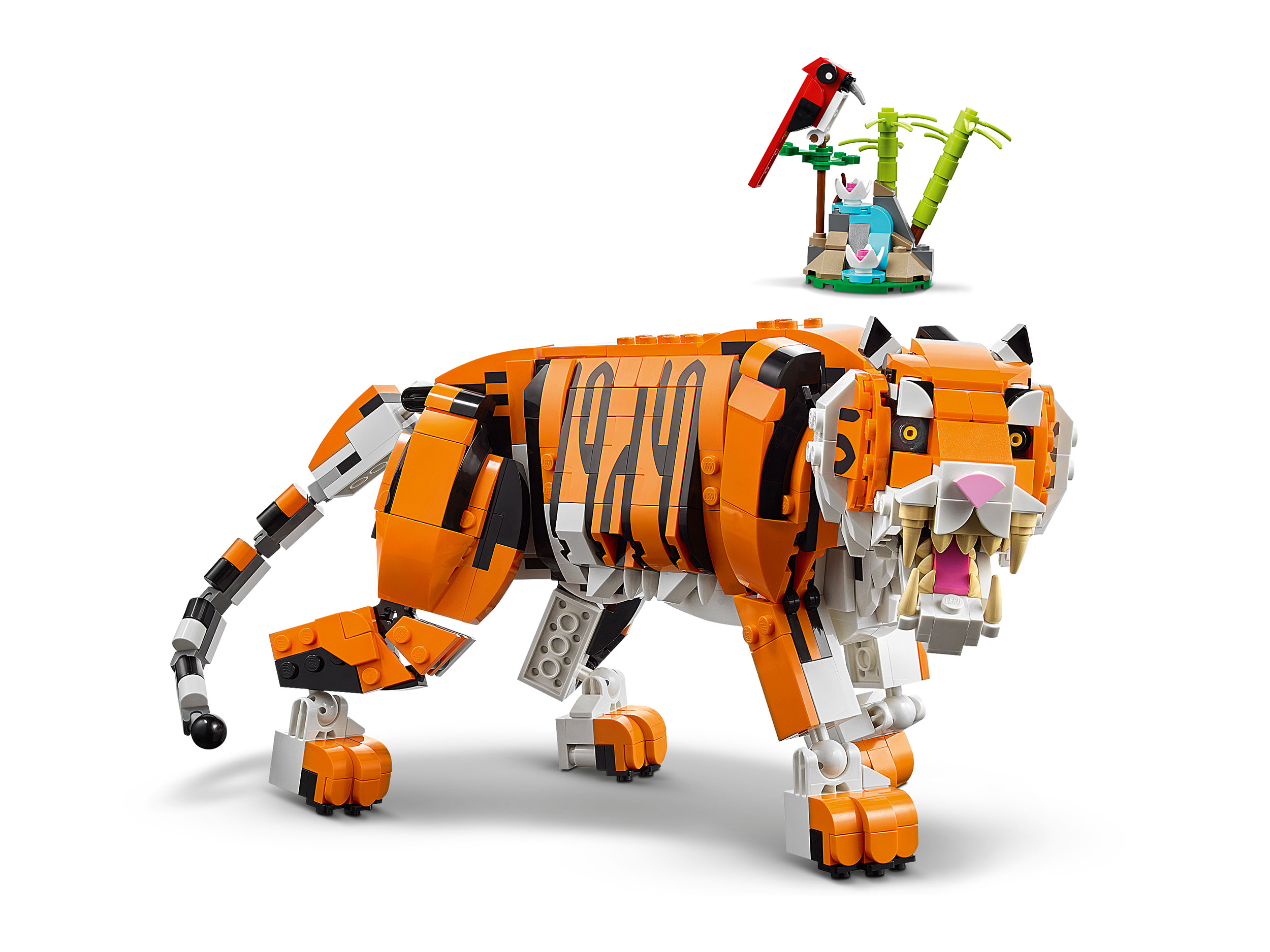 Конструктор LEGO Creator Величественный тигр блочный - фото 3