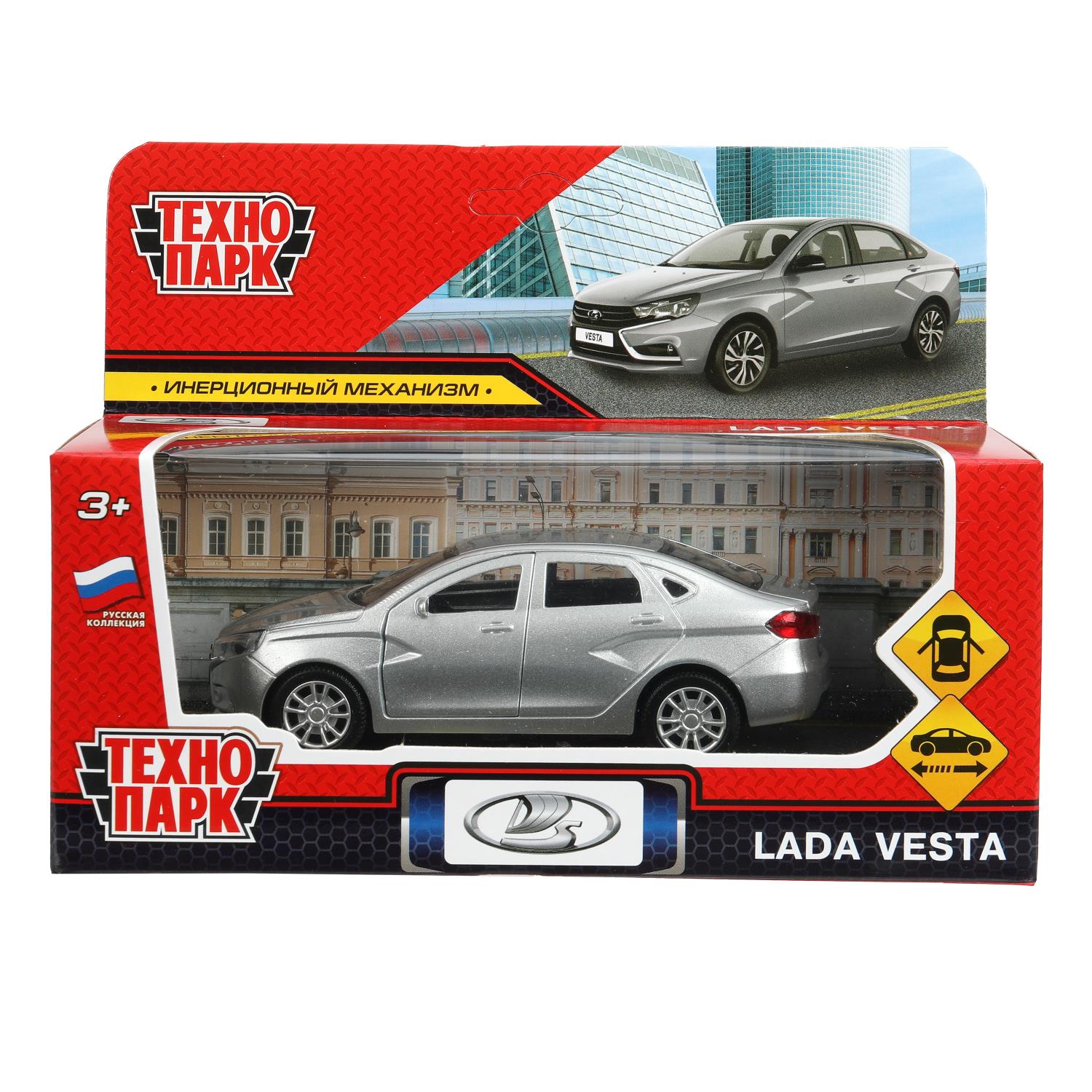 Автомобиль Технопарк LADA Lada Vesta серебряный 392064 - фото 2