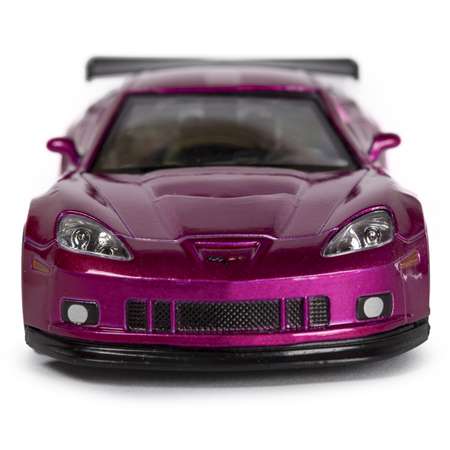 Машина Mobicaro Chevrolet Corvette 1:32 Фиолетовый металлик